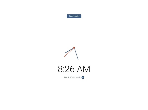 Themed Clock App